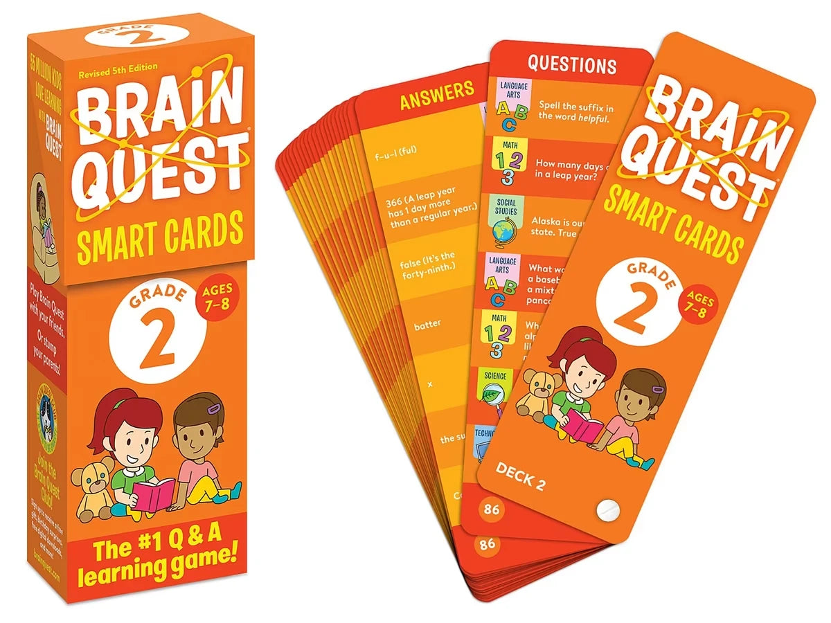 Brain Quest Challenge Cards - Gr. 2 - US 7222