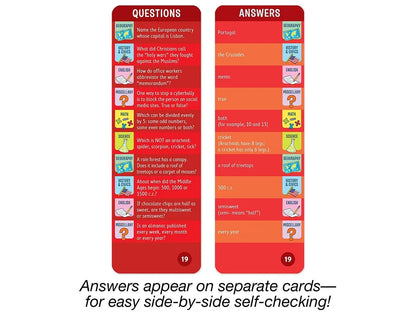 Brain Quest Challenge Cards - Gr. 6 - US 8968