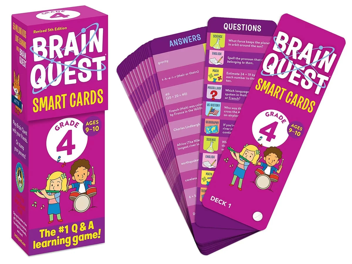 Brain Quest Challenge Cards - Gr. 4 - US 6969