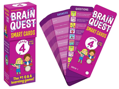 Brain Quest Challenge Cards - Gr. 4 - US 6969