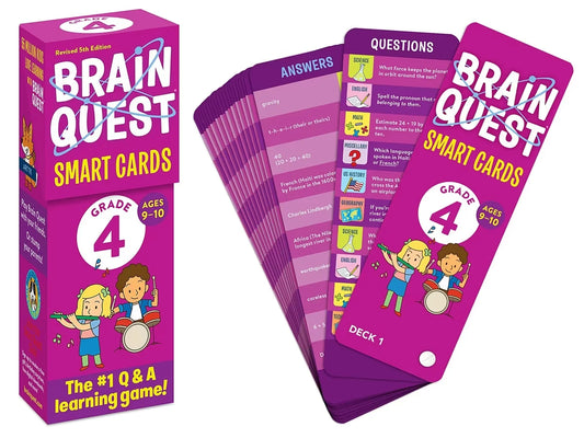 Brain Quest Challenge Cards - Gr. 4 - US 6969