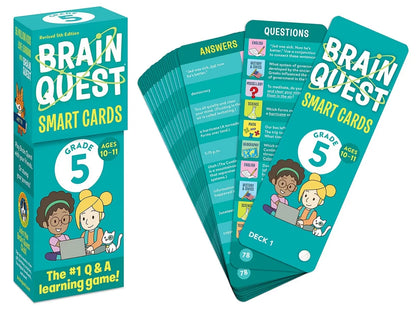 Brain Quest Challenge Cards - Gr. 5 - US 3626