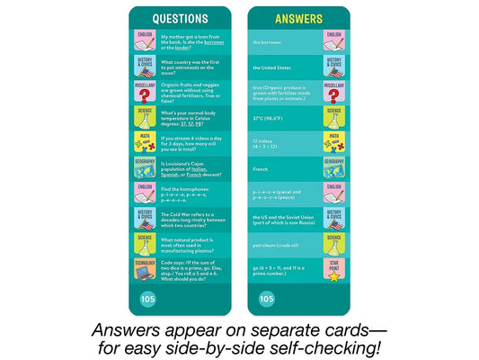 Brain Quest Challenge Cards - Gr. 5 - US 3626