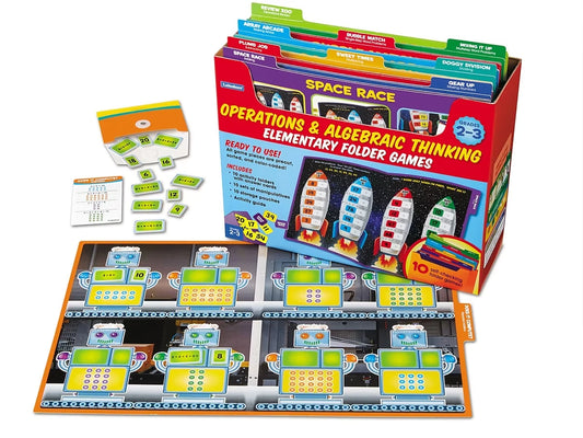 Operations & Algebraic Thinking Folder Game Library - Gr. 2-3 - US 3247