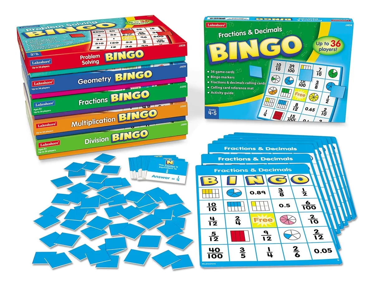 Math Bingo Library - US 3210