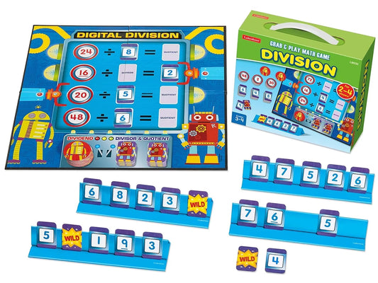 Division Grab & Play Game - Gr. 3-4 - US 7941