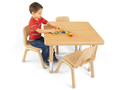 Heavy-Duty Adjustable Square Tables - US 9439