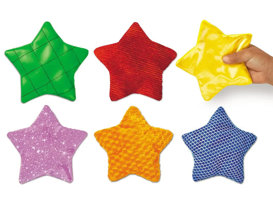 Sensory Star Beanbags - Set of 6 - US 3149