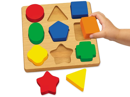 Simple Shapes Puzzle Board - US 1025