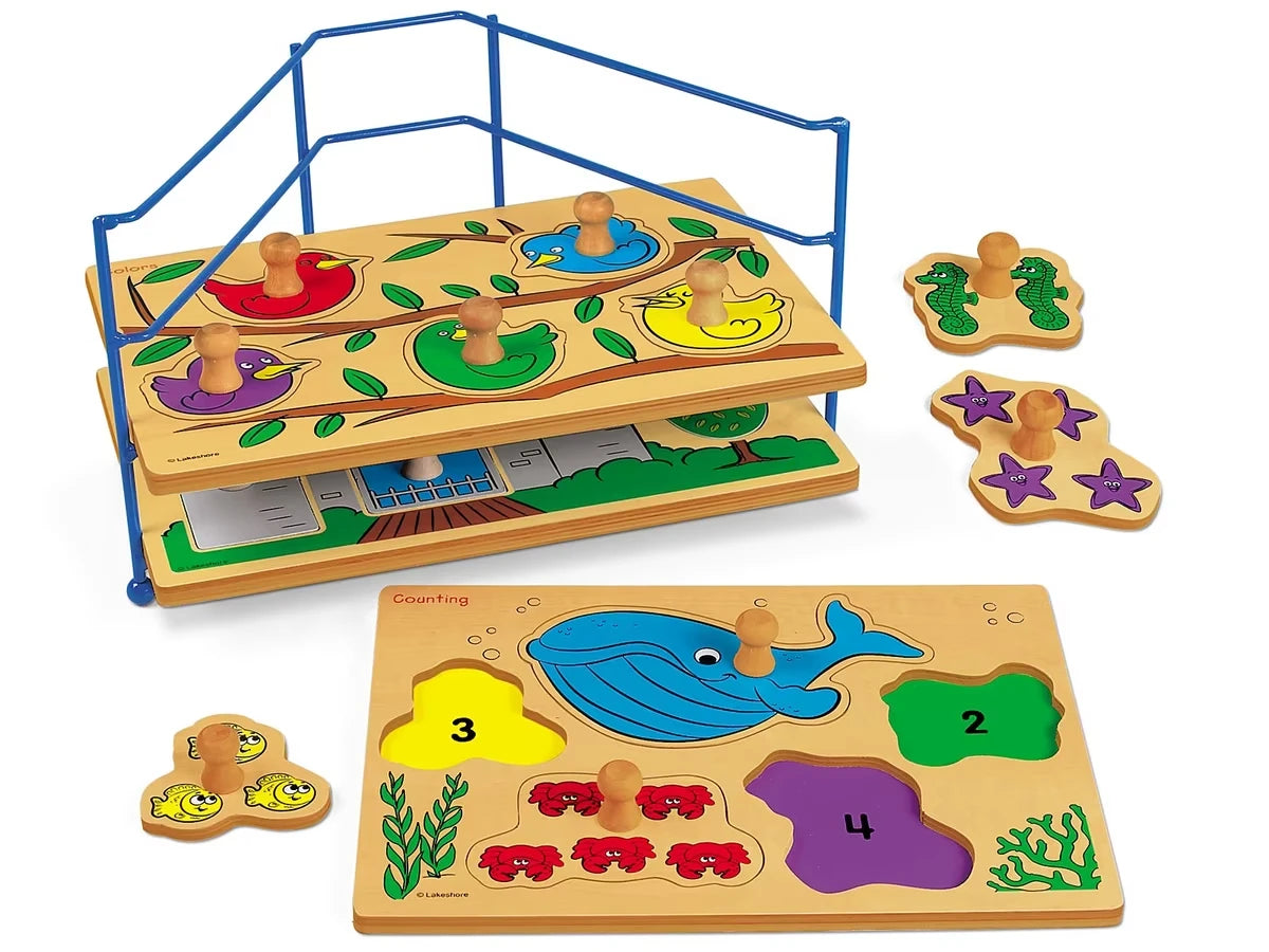 Big Knob Learning Puzzle Set - US 3929