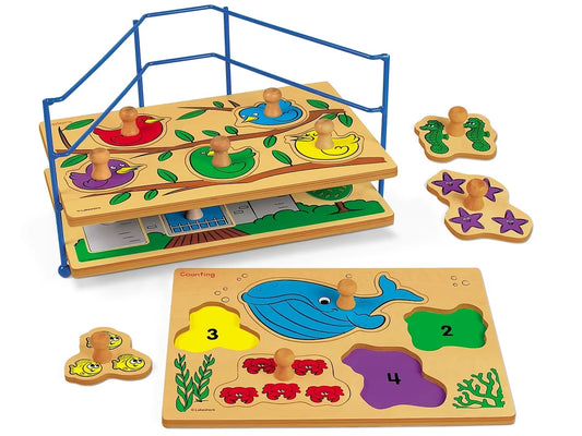 Big Knob Learning Puzzle Set - US 3929