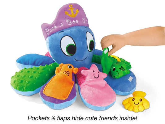 Peek-A-Boo Octopus - US 5039