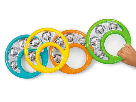 Heavy-Duty Tambourines - Set of 4 - US 9758