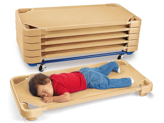Heavy-Duty Easy-Stack Toddler Cot - US 7728