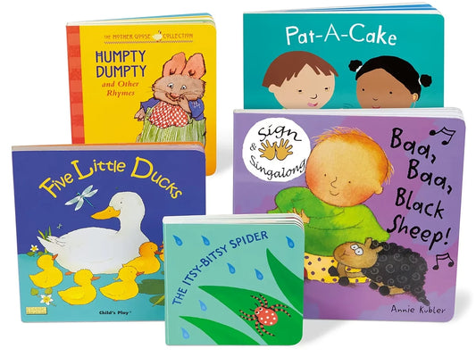 Nursery Rhymes Board Book Library - US 9760