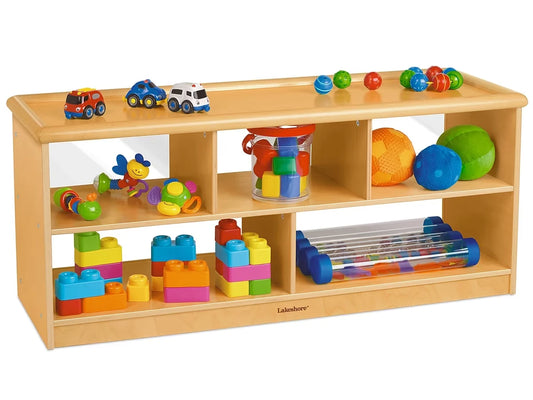 First Steps® Play-Top Storage Center with Acrylic Back - US 6726