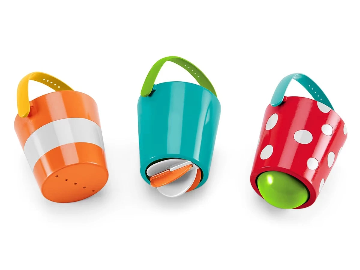 Happy Bath Buckets - Set of 3 - US 8875