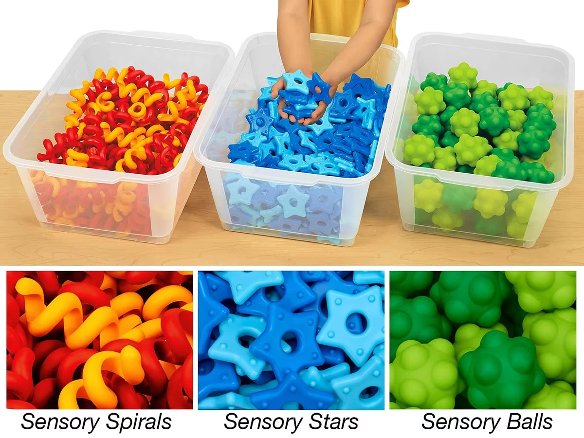 Toddler-Safe Washable Sensory Materials - Complete Set - US 5862