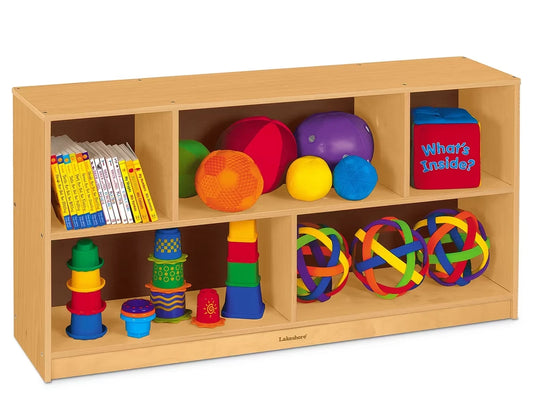 Classic Birch Toddler Storage Unit - US 6915