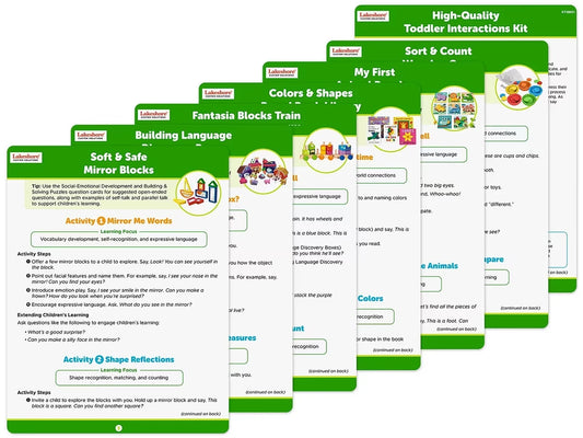 High-Quality Toddler Interactions Kit - US 1689