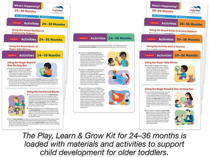 Play, Learn & Grow Kit 24-36 Months - US 5355