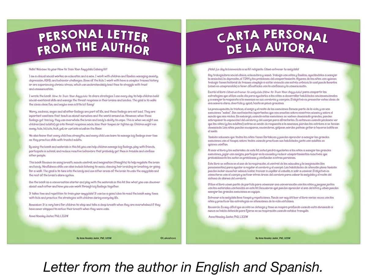 How to Train Your Amygdala Bilingual Calming Kit - US 6812