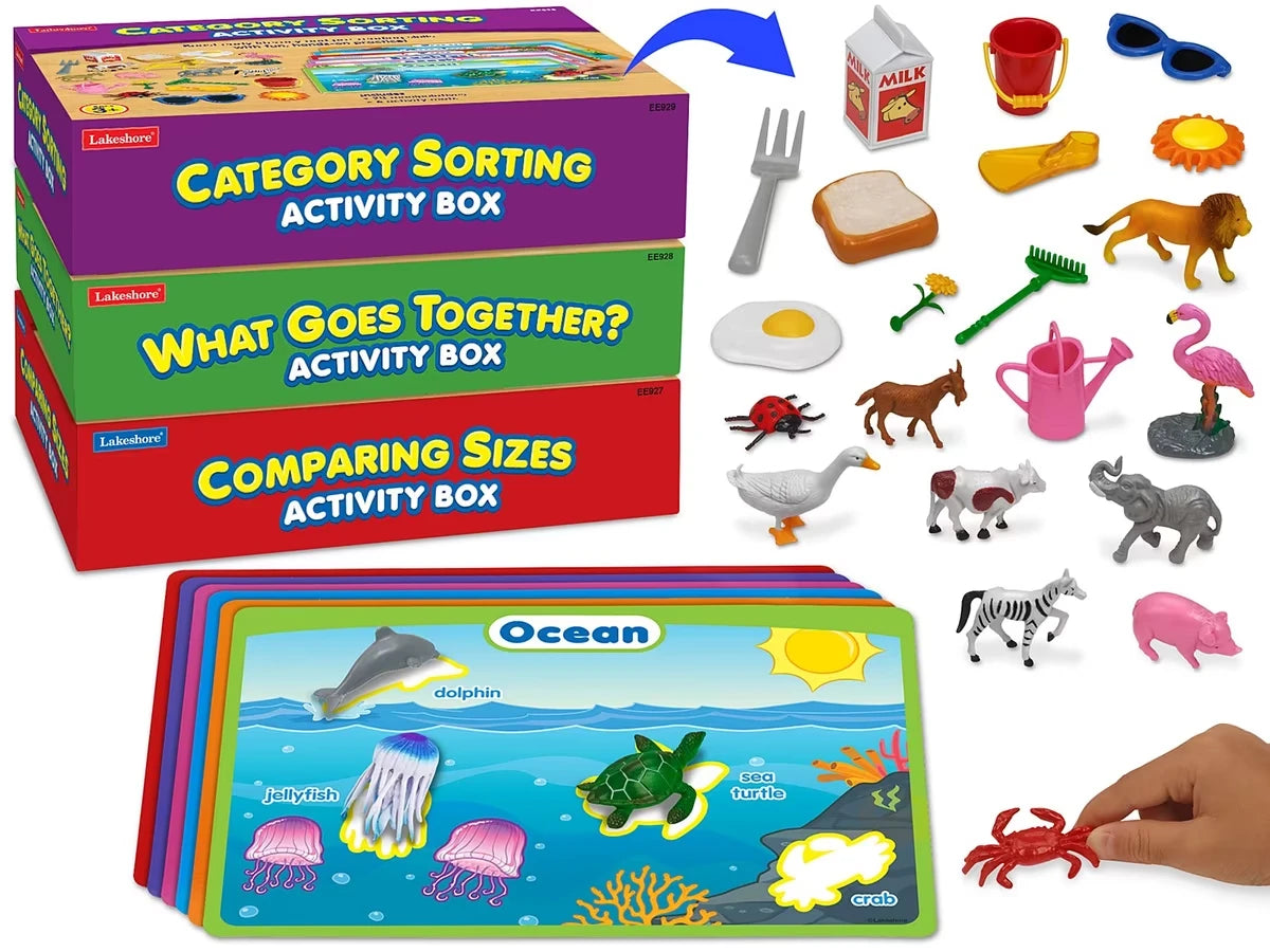 Early Language Activity Boxes - Complete Set - US 6492