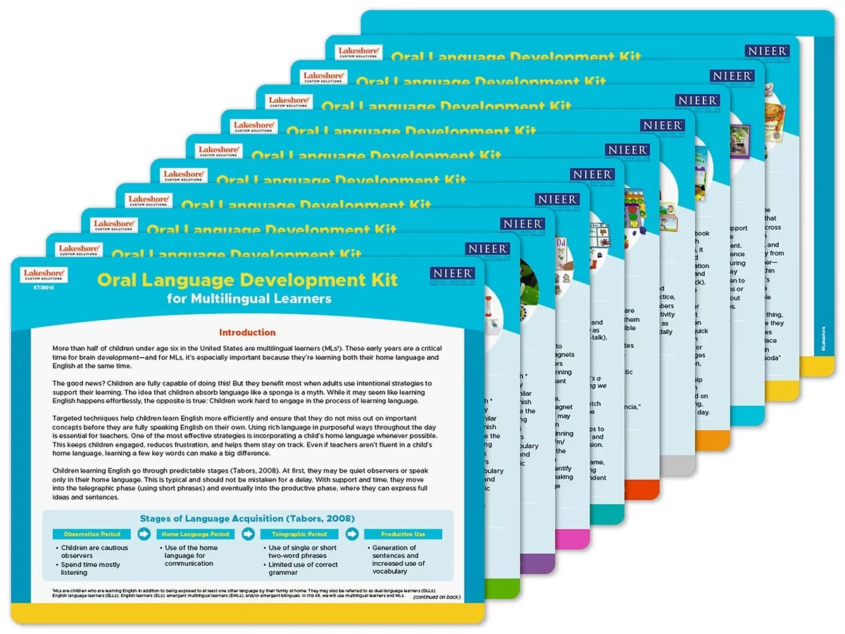 Oral Language Development Kit for Multilingual Learners - US 2867