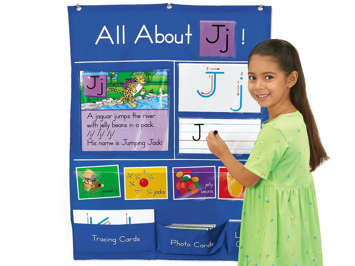 All About Letters Pocket Chart - US 6322