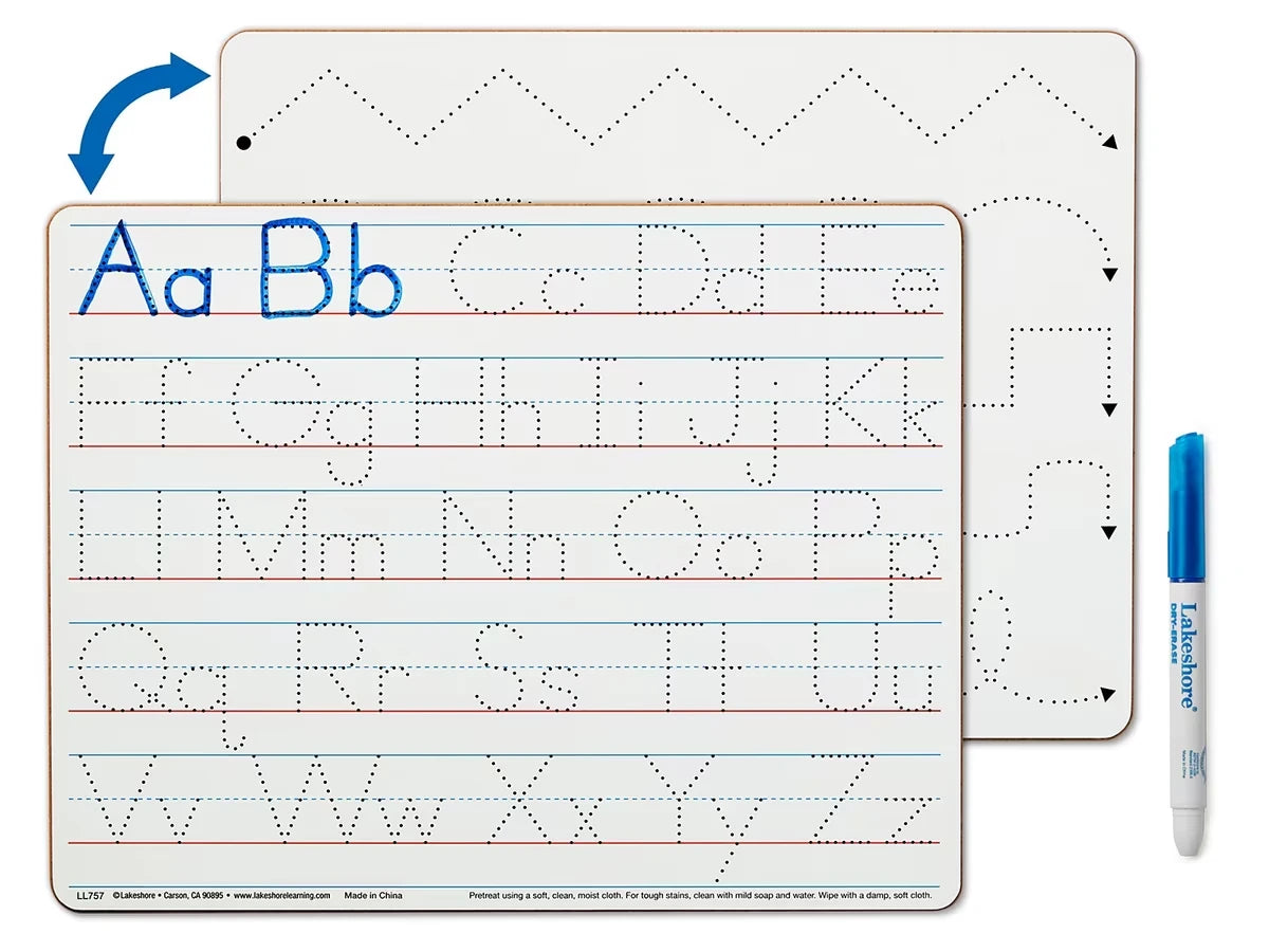 Double-Sided Early Writing Skills Lapboard - US 4806