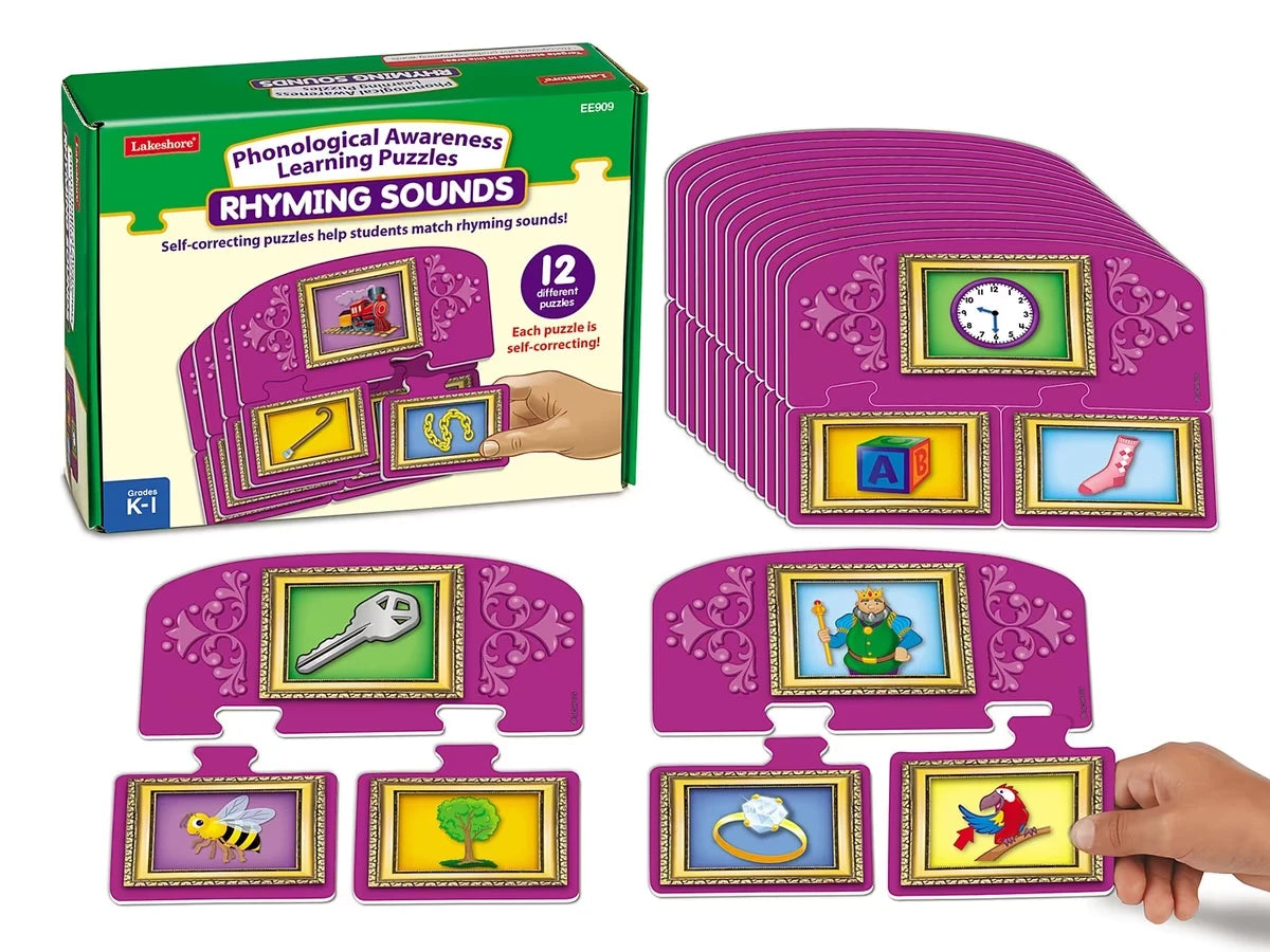 Rhyming Sounds Learning Puzzles - US 1846