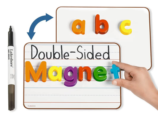 Double-Sided Magnetic Write & Wipe Mini Board - US 4592