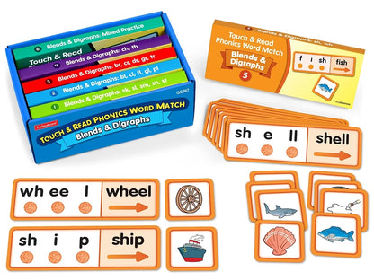 Touch & Read Blends & Digraphs Match - US 7622