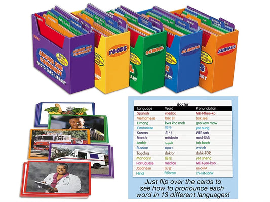 Vocabulary Development Photo Card Libraries - Complete Set - US 1933
