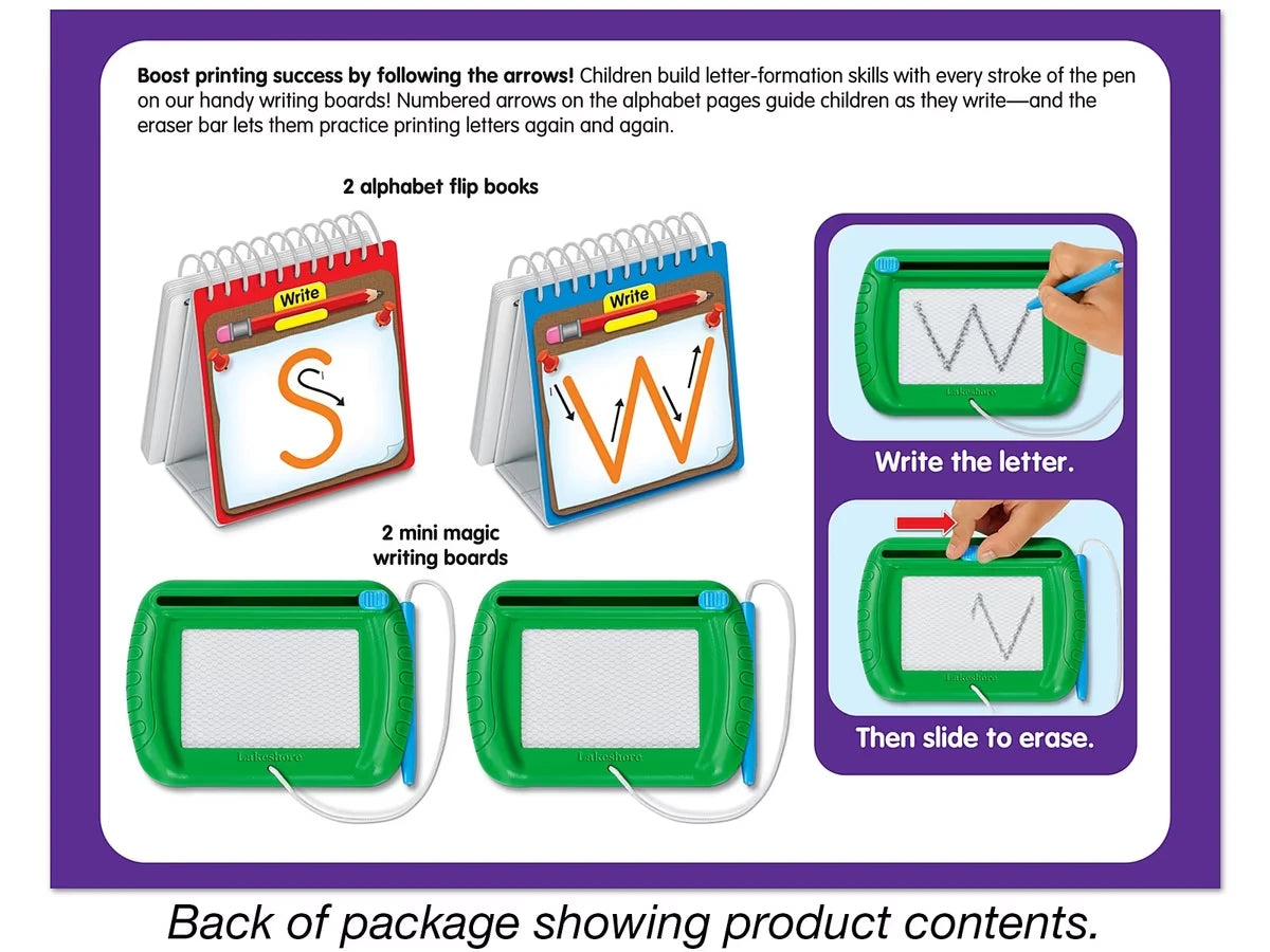 Write the Letter Activity Center - US 2038