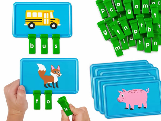 Snap & Build CVC Words - US 2609