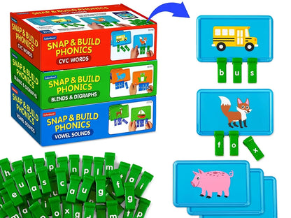 Snap & Build Phonics - Complete Set - US 6513
