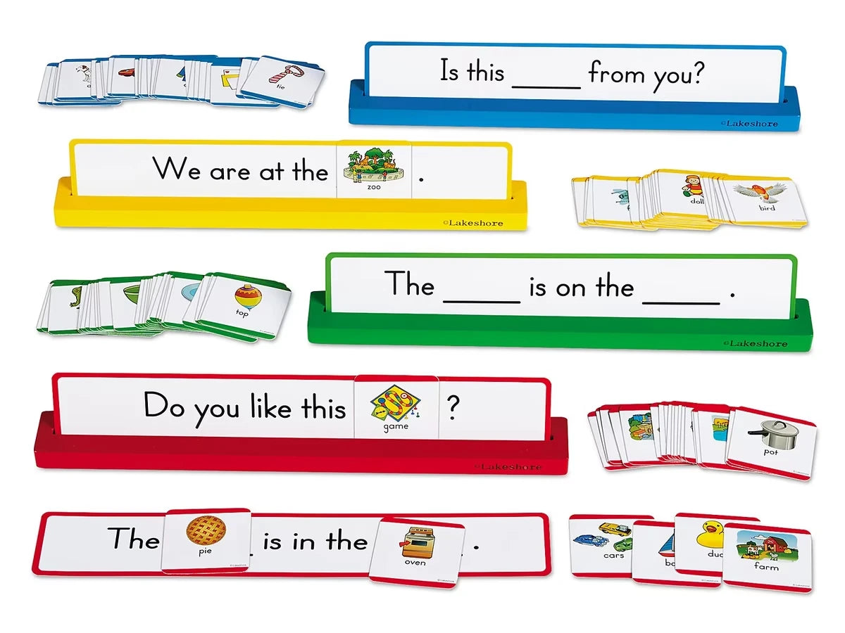 Creating Sight-Word Sentences Center - US 6938