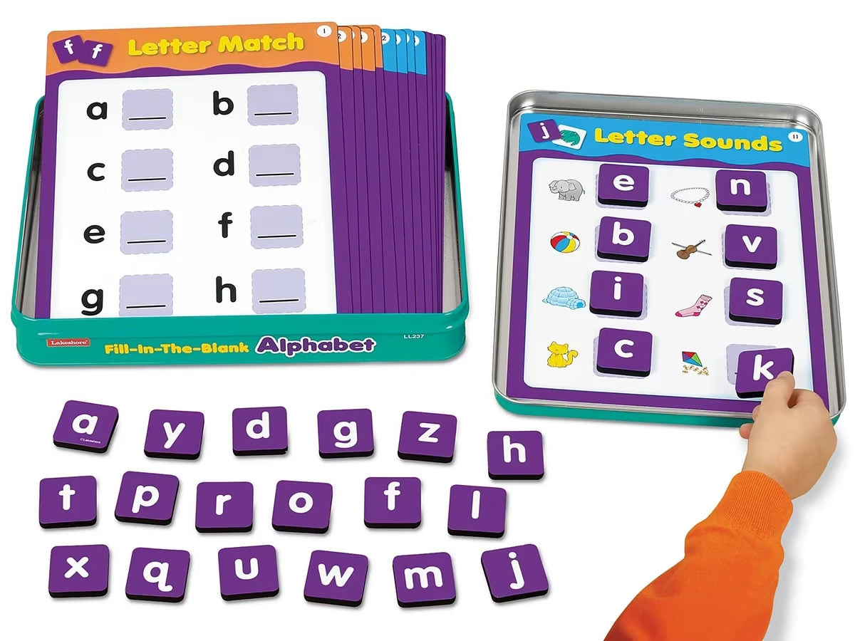 Alphabet Magnetic Activity Tin - US 2642