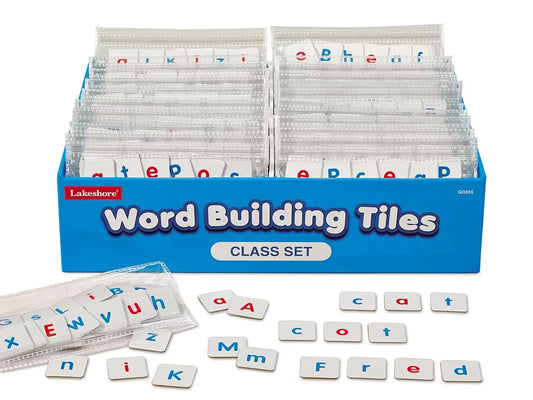 Word Building Tiles Student Packs - Class Set - US 1879