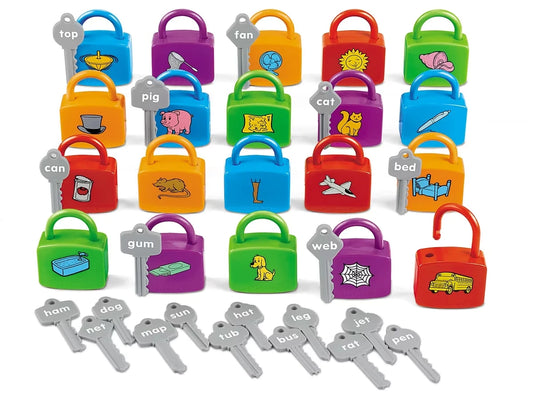 Simple Words Learning Locks - US 3087