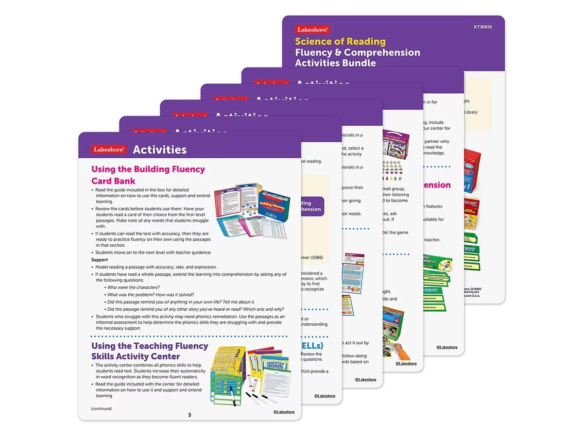 Science of Reading Fluency & Comprehension - Gr. 3-4 - US 9269