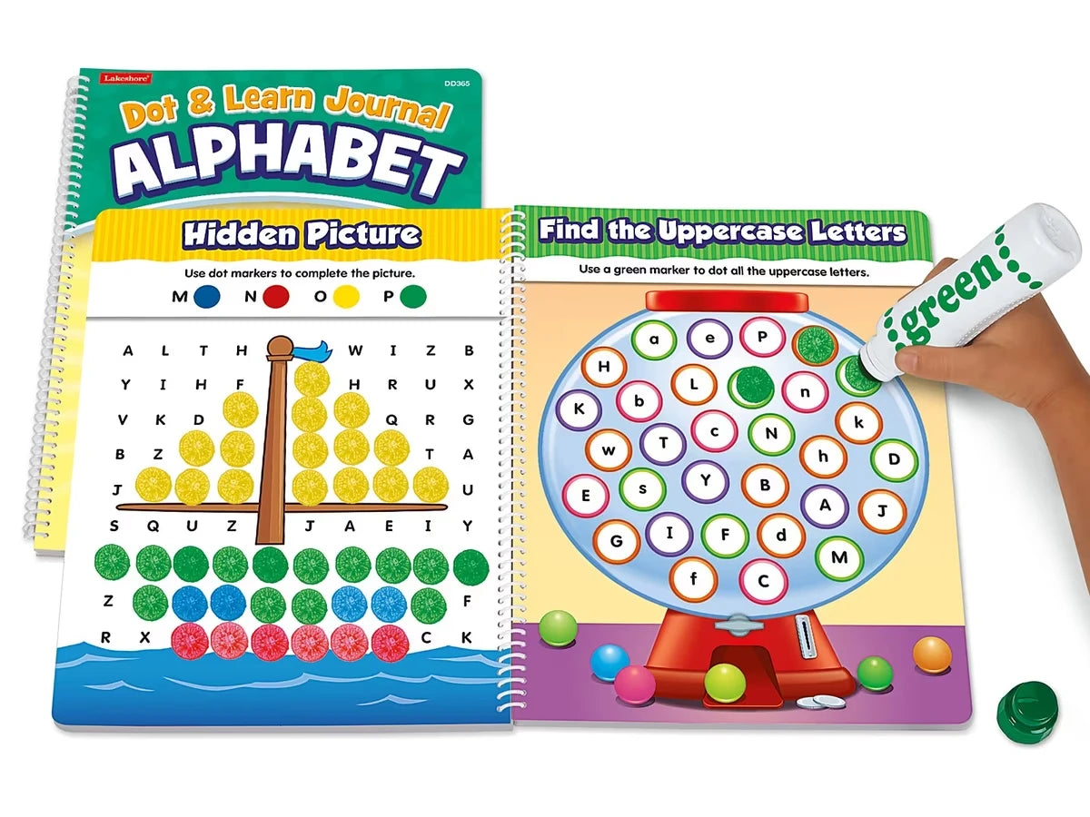 Dot & Learn! Alphabet Journal - US 8003