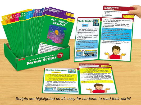 Fluency & Comprehension Partner Scripts - Gr. 1-2 - US 1626