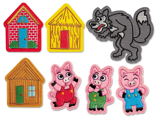 Three Little Pigs Storytelling Puppets - US 4554