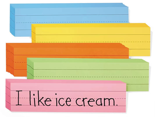 Mini Rainbow Sentence Strips - US 4061