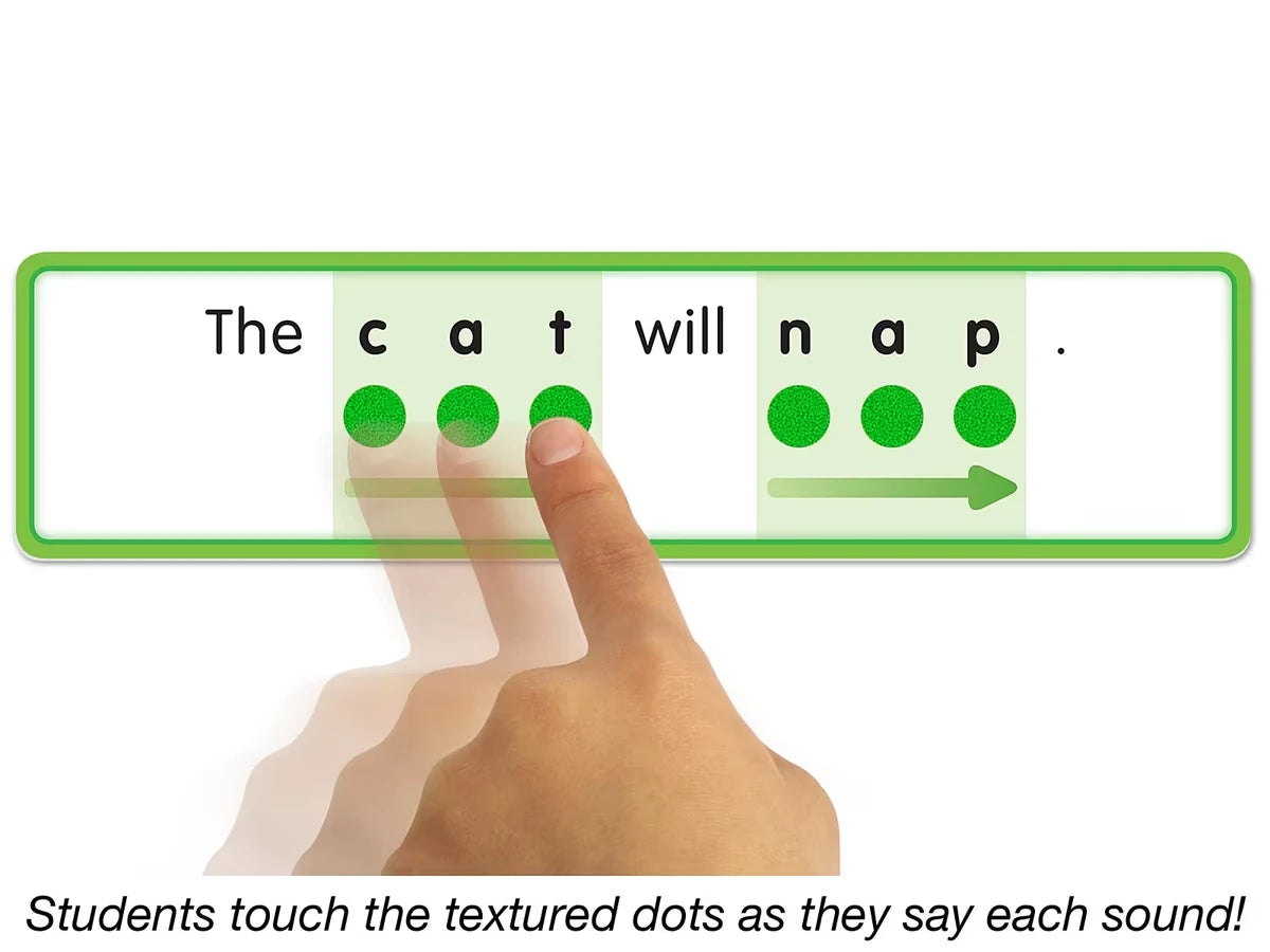 Touch & Read CVC Words Sentence Match - US 2616