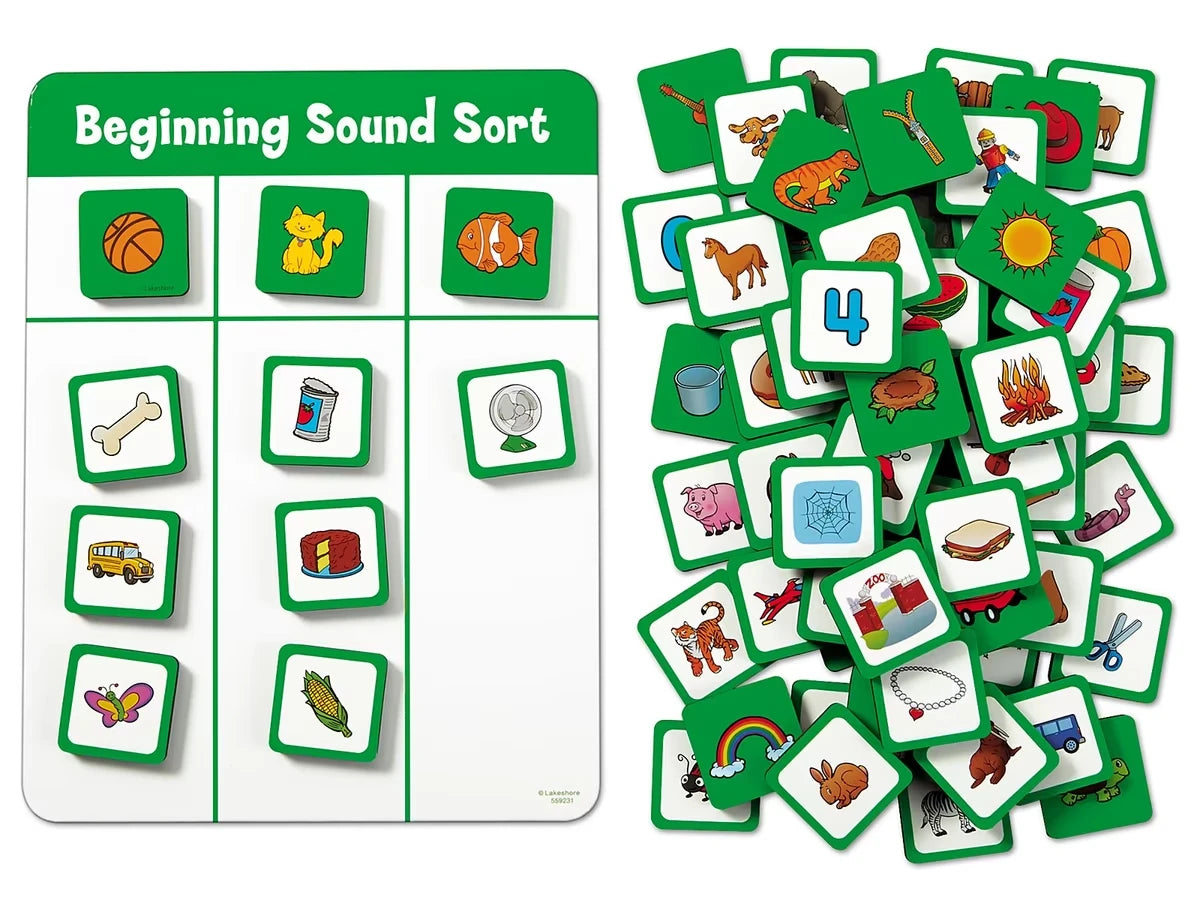 Beginning Sounds Magnetic Sorting Board - US 7643