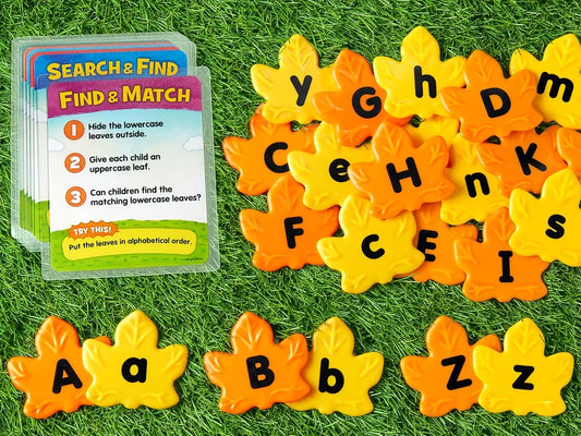 Learning Letters Activity Leaves - US 1728