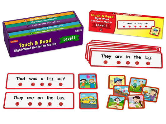 Touch & Read Sight-Word Sentence Match - Level 1 - US 5971